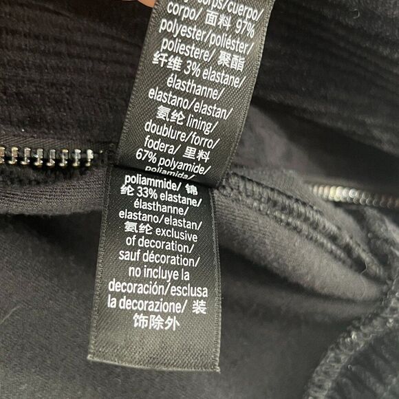 Victoria’s Secret On Point Velour Zip Up Jacket M Ribbed Corduroy Y2K - Picture 10 of 11